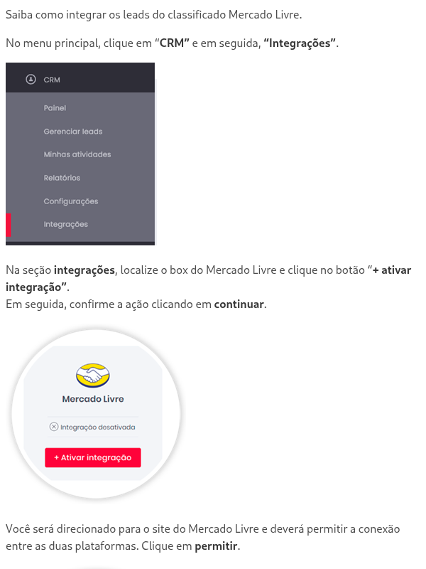 Integração Mercado Livre