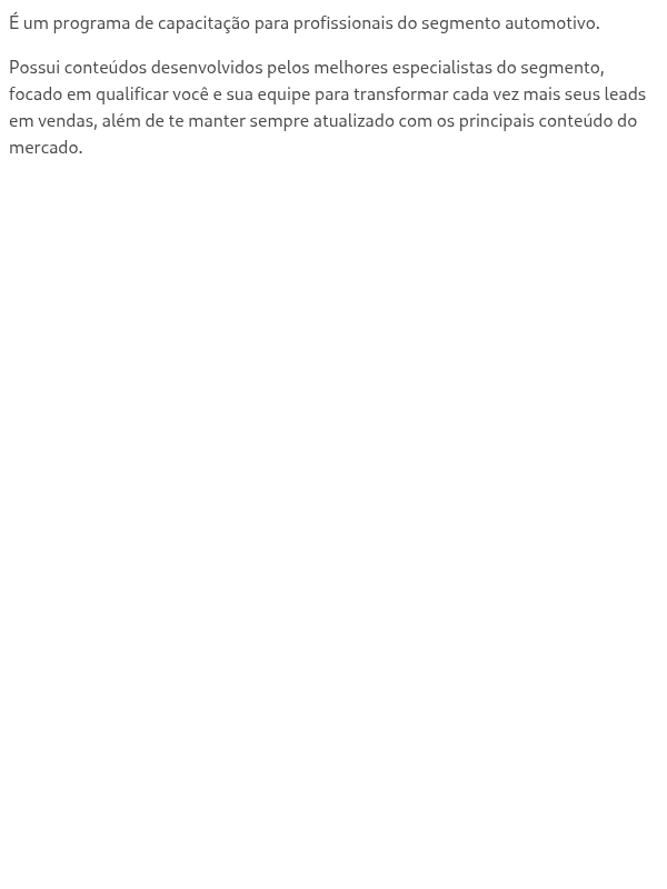 O que é a Universidade Webmotors?