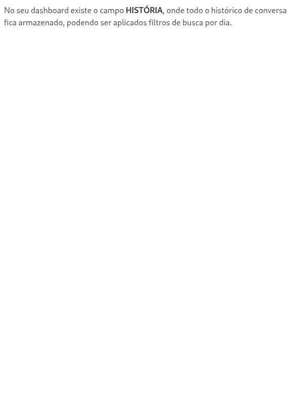 Onde ficam armazenadas as informações dos clientes que interagem com o chatbot?