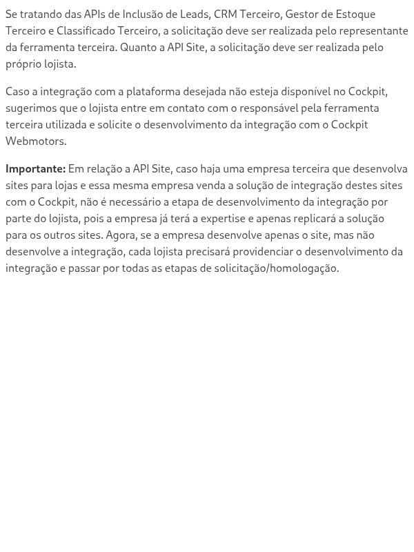 Quem pode solicitar acesso as APIs disponíveis no Portal do Desenvolvedor?