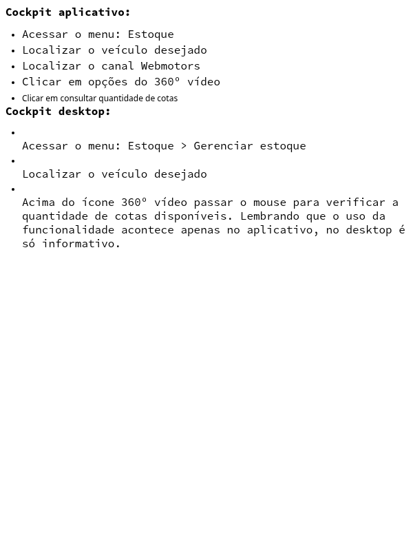 Onde visualizar a quantidade de cotas disponíveis?