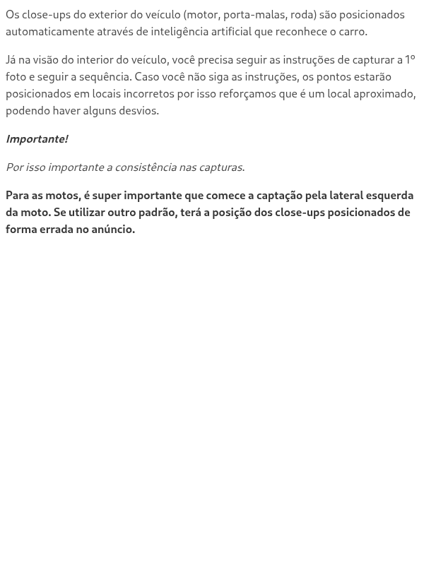 Como posicionar os Close-ups no local correto na captura do 360º Vídeo?