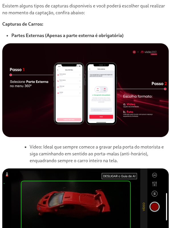 Quais são os tipos de capturas?