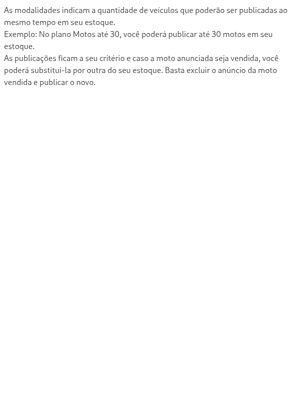 O que são as modalidades?
