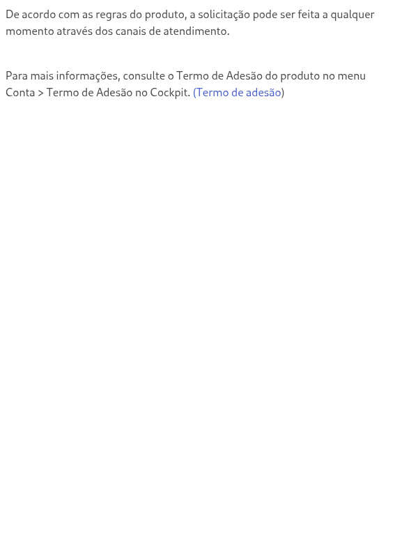 Como solicitar o cancelamento da contratação do Plano Motos?