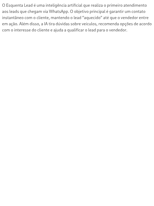 O que é o Esquenta Lead?