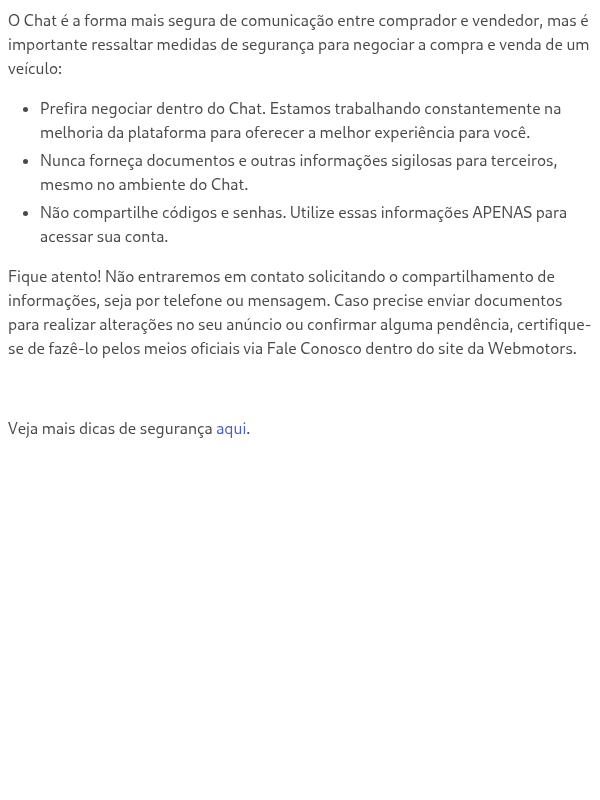 Qual é a forma mais segura de negociar um veículo?