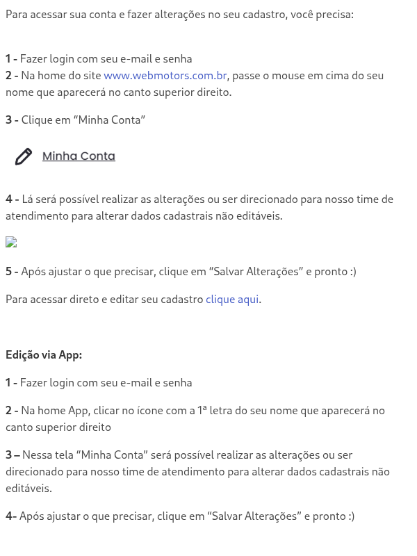 Onde faço essas alterações?