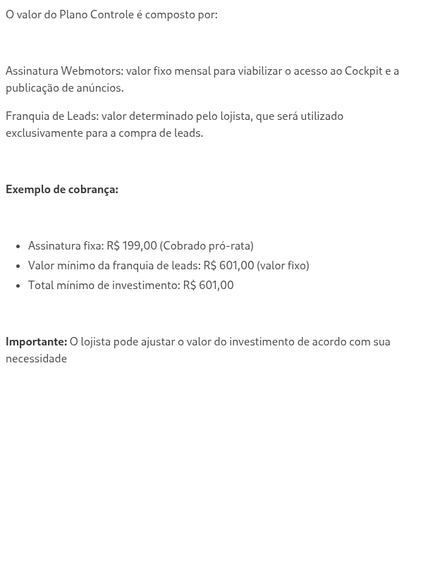 Como funciona a cobrança?