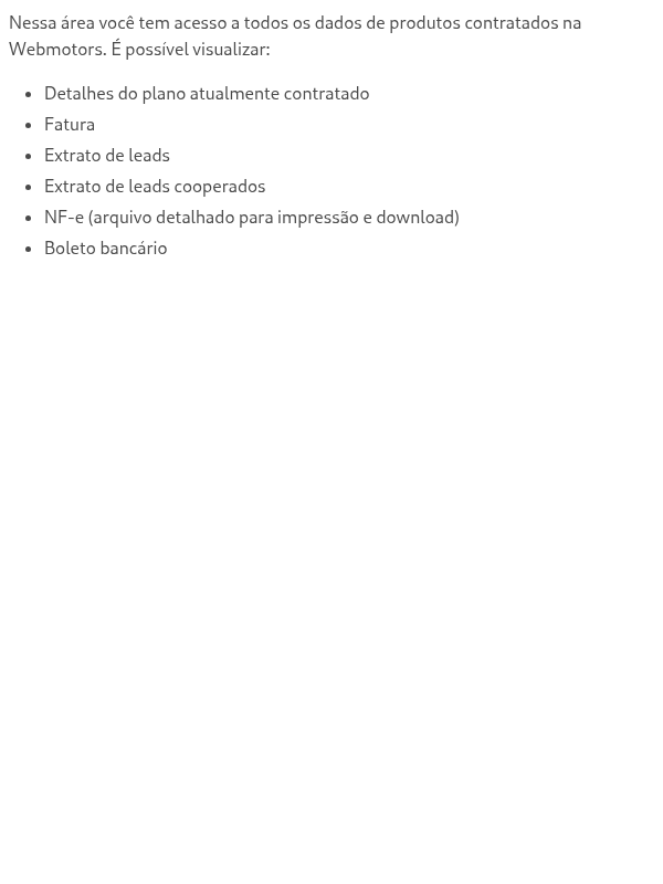 O que encontro no MEU PLANO?
