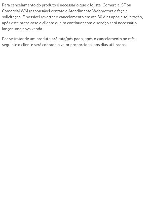 Cancelamento do CRM +Smart