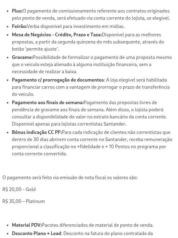 Como os benefícios funcionam?