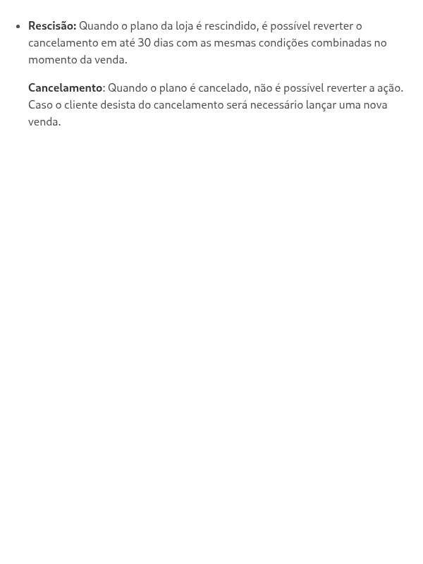Diferença entre rescisão e cancelamento
