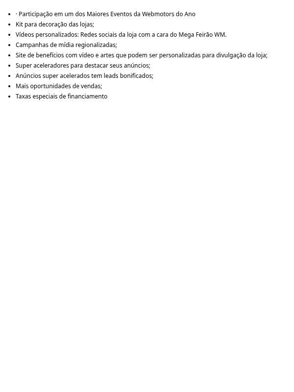 Quais os benefícios que o lojista possui ao aderir o Feirão WM?