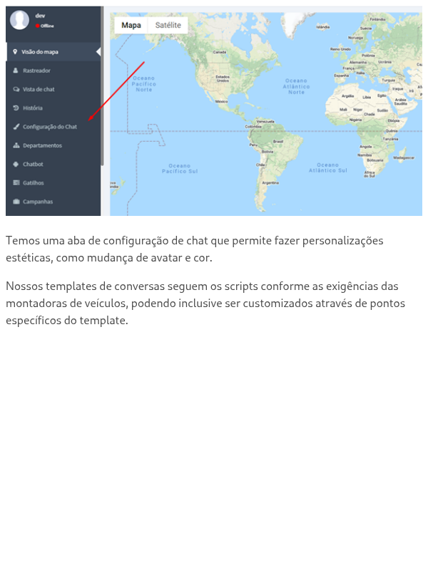 Como o cliente personaliza o chatbot do AgendaFácil?