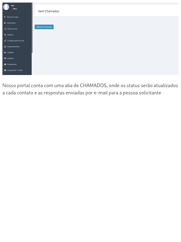 Como o canal de suporte o produto oferece se o cliente tiver dúvidas?