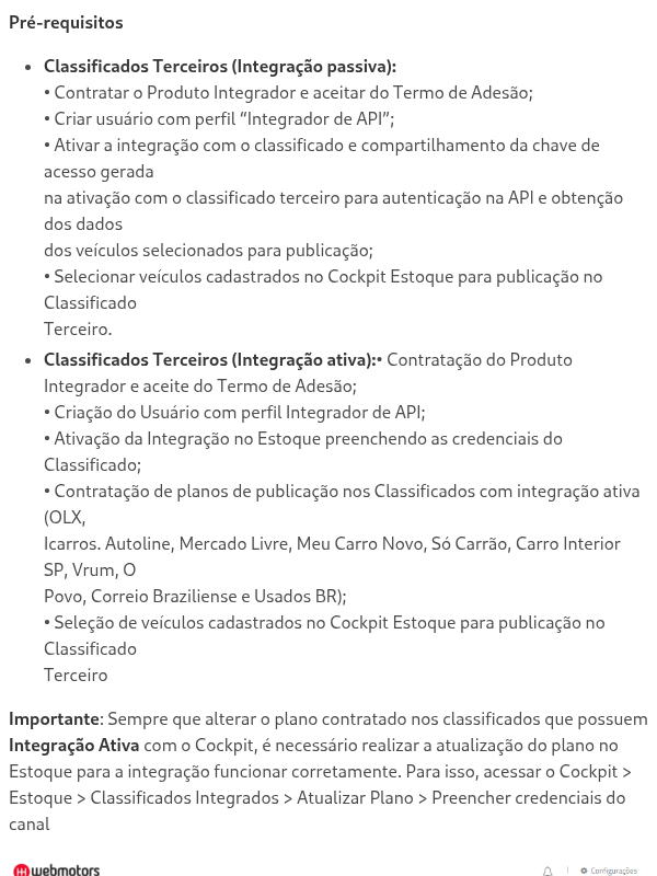 Como publicar anúncios em outros Portais via Cockpit?