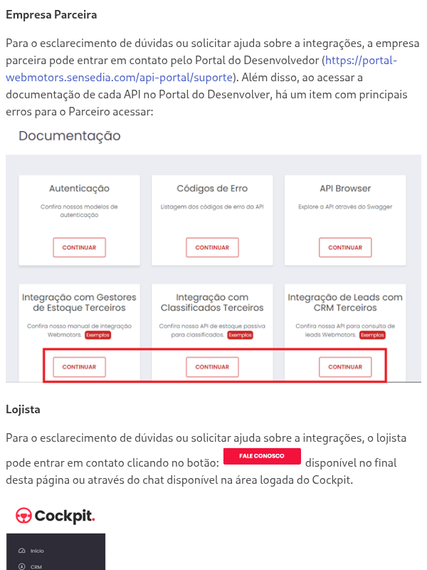 Como esclarecer dúvidas ou solicitar ajuda sobre as integrações?