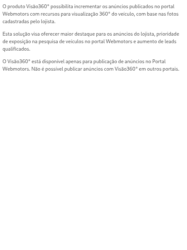 O que é o Visão360°?