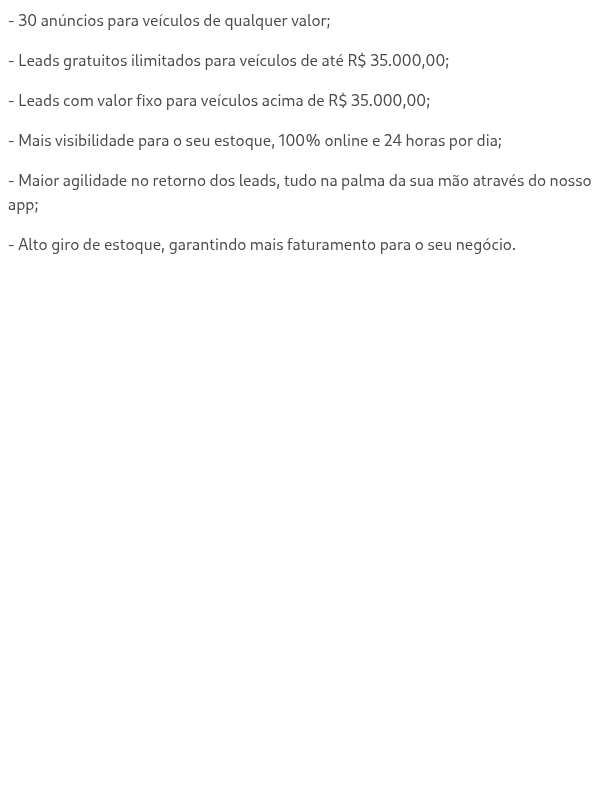 O que o Plano Start oferece?